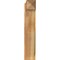 Ekena Millwork Traditional Arts & Crafts Rough Sawn Outlooker, Western Red Cedar, 8"W x 28"D x 40"H OUT08X28X40TRA03RWR - alternate 3
